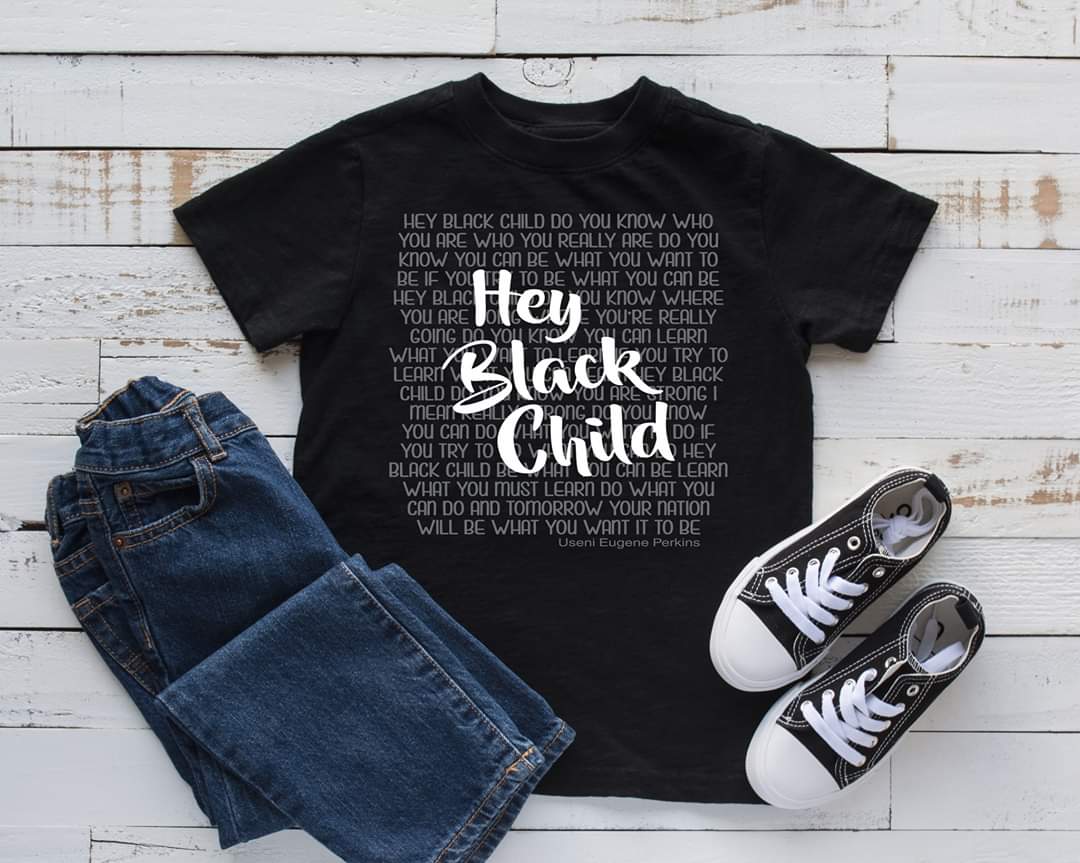 Hey Black Child Graphic Tee