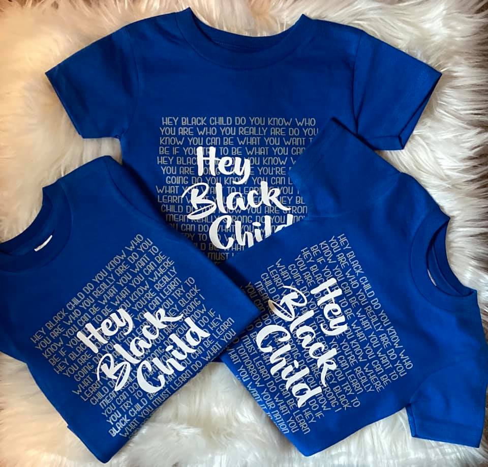 Hey Black Child Graphic Tee